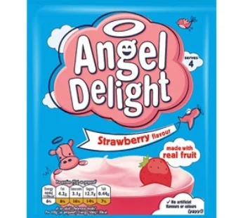 Angel Delight Strawberry 59g (Delightful Taste, Creamy and Smooth)