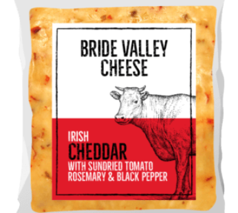 Knockanore Bride Valley Sun-dried Tomato, Black Pepper and Rosemary 120g