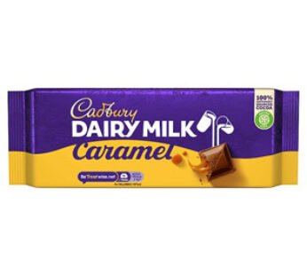 Cadbury Caramel Dairy Milk 120g
