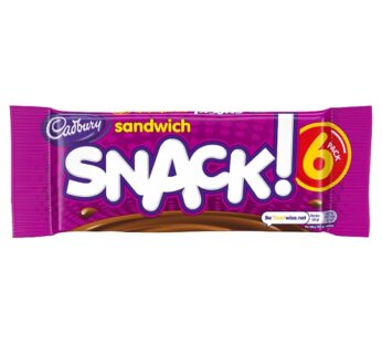 Cadbury Snack Sandwich 6pk 132g