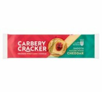Carbery Cracker Smooth Mature White Cheddar 200g