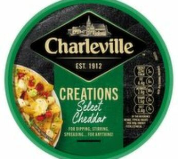 Charleville Creations Spreadable Cheese with Select Cheddar 125g