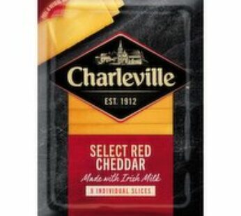 Charleville Select Red Cheddar 8 Slices 160g