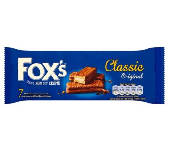 Foxs Classic Original Bar 7pk 168g