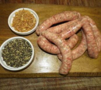 Staffords Black Pepper and Red Onion Sausages 500g