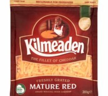 Kilmeaden Mature Red Grated Cheddar 200g