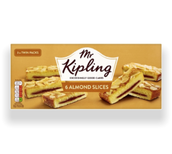 Mr kipling Almond Slices 6pk 210g