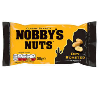 Nobbys Nuts Dry Roasted 40g