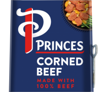 Princes Corned Beef 200g (Canned Classic, Rich Flavour)