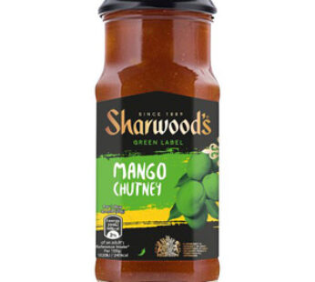 Sharwoods Mango Chutney 360g (Exotic Taste, Sweet and Tangy)