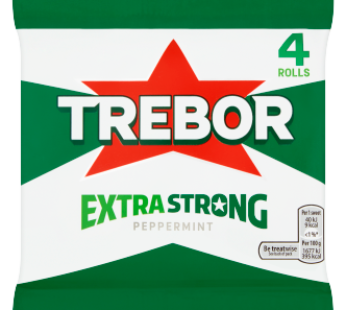 Trebor Extra Strong Peppermint 4 Pack