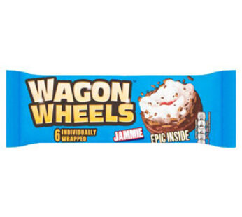 Burtons Wagon Wheels Jammie 6pk 228g