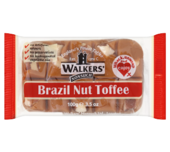 Walkers Brazil Nut Toffee