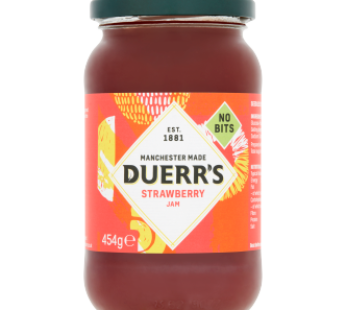 Duerrs Strawberry Jam No Bits 454g