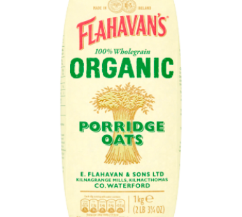 Flahavans Organic Porridge Oats 1kg