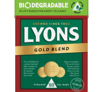 Lyons Tea Gold Blend 80 Bags