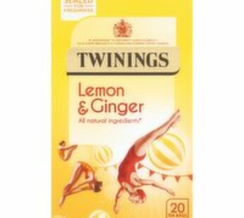 Twinings Lemon and Ginger 20 Bags