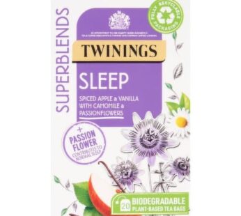 Twinings Sleep 20 Bags (Delicious Blend, Smooth and Serene)