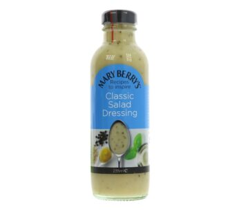 Mary Berrys Classic Salad Dressing 235ml (Delicious Flavours, Vibrant Colour)