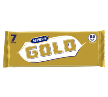 McVities Gold Bar 7 Pack