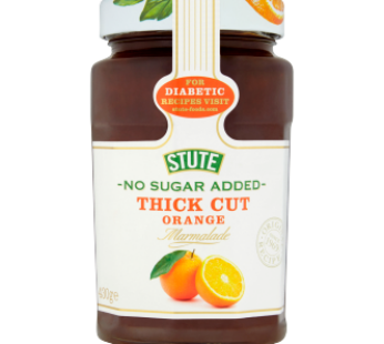 Stute No Sugar Added Thick Cut Marmalade 430g