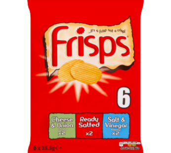Kp Frisps Assorted Crisps 6 Pack