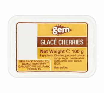 Gem Glace Cherries 100g