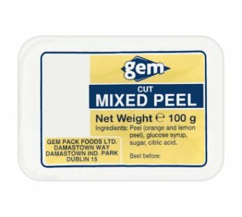 Gem Cut Mixed Orange and Lemon Peal 100g