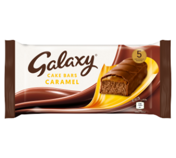 Galaxy Caramel Cake Bars 5 Pack 130g