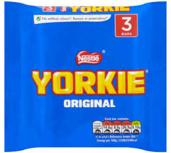 Yorkie Original 3 Pack 136g