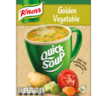 Knorr Quick Soup Golden Vegetable 3 Pack