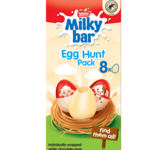 Nestle Milkybar White Chocolate Easter Egg Hunt Box 120g