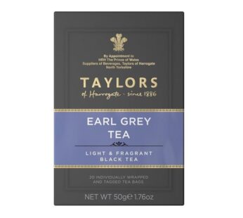 Taylors Earl Grey Tea x20 Bags (Light and Fragrant)