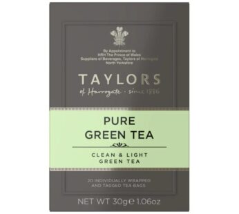 Taylors Pure Green Tea 20 Bags (Light and Refreshing)