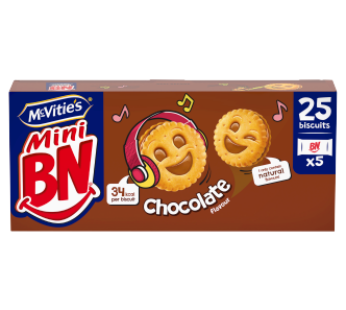 McVities BN Chocolate Mini Packs 5 Pack 285g