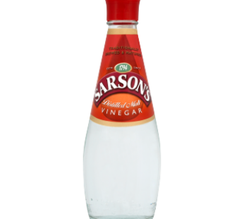 Sarsons Distilled Vinegar 250mlv (Clean, Sharp Flavour)