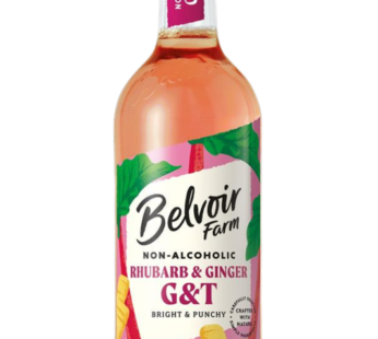 Belvoir Non Alcohol Rhubarb & Ginger G&T 750ml