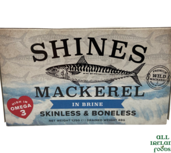 Shines Mackerel in Brine 125g