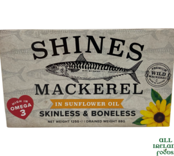 Shines Mackerel in Sunflower Oil 125g