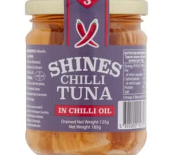 Shines Wild Irish Tuna in Chilli Oil 212g