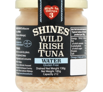 Shines Wild Irish Tuna in Spring Water 212g