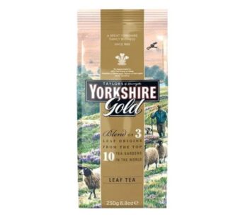 Yorkshire Gold Loose Black Leaf Tea 250g (Great Blend, Satisfying Brew)