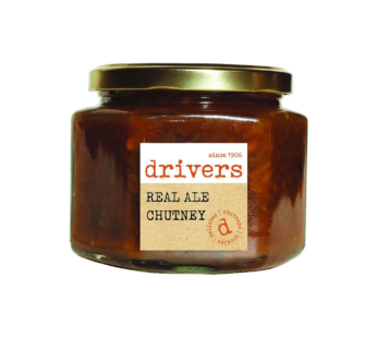 Drivers Real Ale Chutney 350g (Rich Flavour, Hearty and Satisfying)