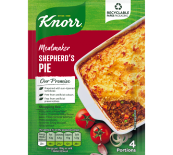 Knorr Mealmaker Shepherds Pie Sachet 42G (Classic Comfort, Delicious Blend)