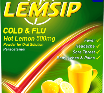 Lemsip Cold & Flu Hot Lemon 5 Pack