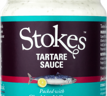 Stokes Tartare Sauce 200g (Delightfully Tangy and Creamy)