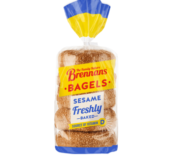Brennans Bagels Sesame Seed 425g