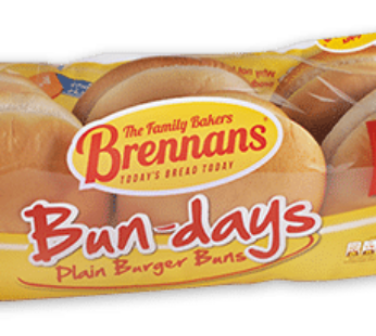 Brennans Mega Bun Days Plain 300g