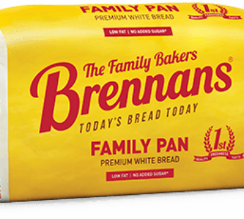 Brennans Family White Sliced Pan 800g