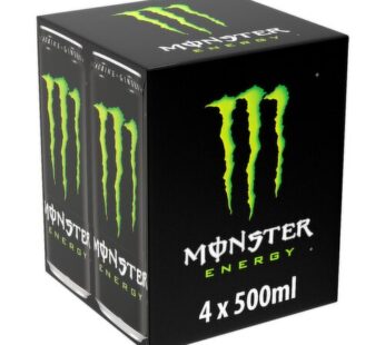 Monster Original Green Energy 4 x 500ml Pack